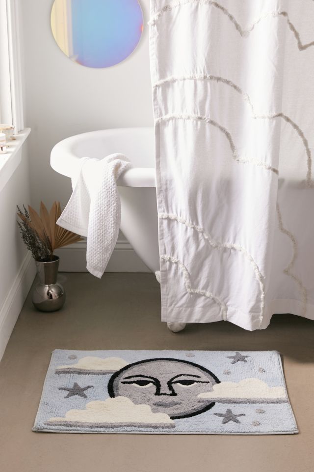 Moon Face Bath Mat