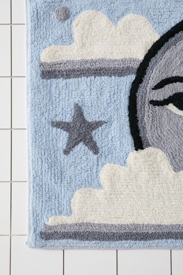 Moon Face Bath Mat #2