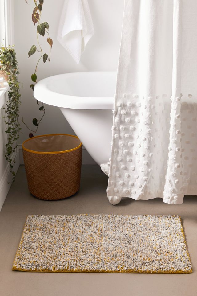 Logan Shag Bath Mat Urban Outfitters