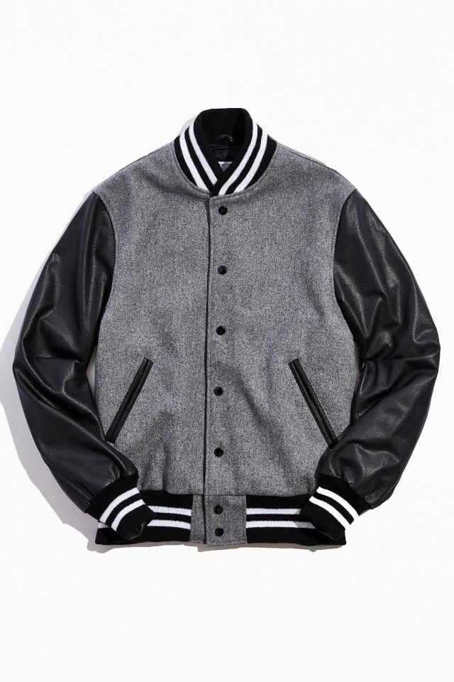 Golden bear outlet black varsity jacket