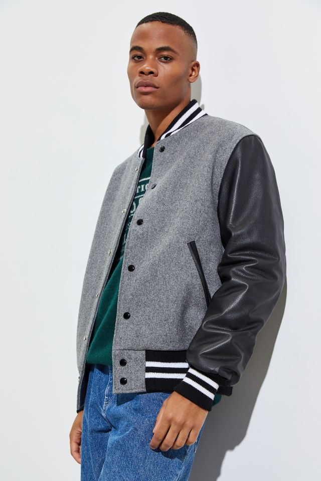 Golden Bear Albany Letterman Varsity Jacket  #1