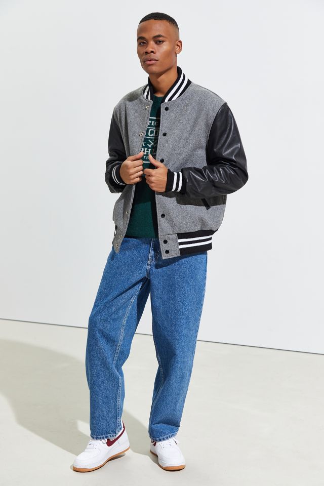 Golden Bear Albany Letterman Varsity Jacket  #2