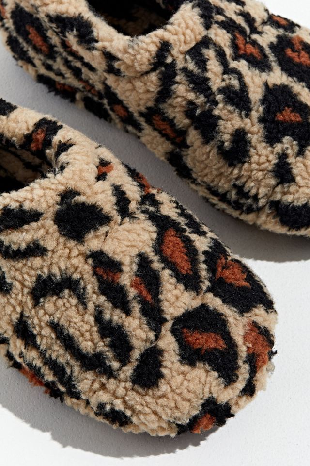UO Printed Sherpa Slipper  #2