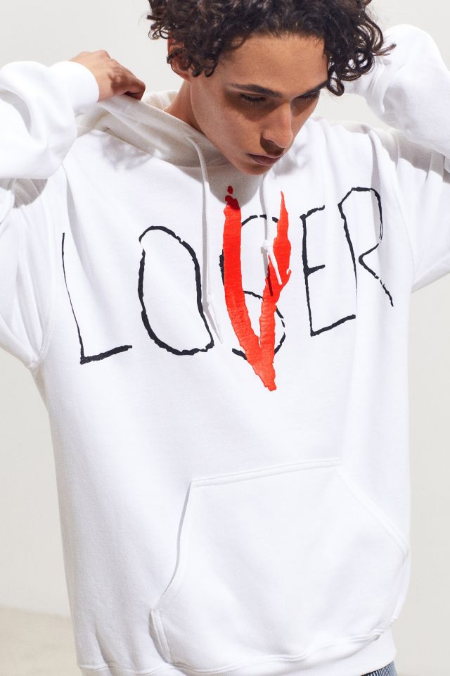 cigaret typisk Rusland Lover Loser Puff Print Hoodie Sweatshirt | Urban Outfitters