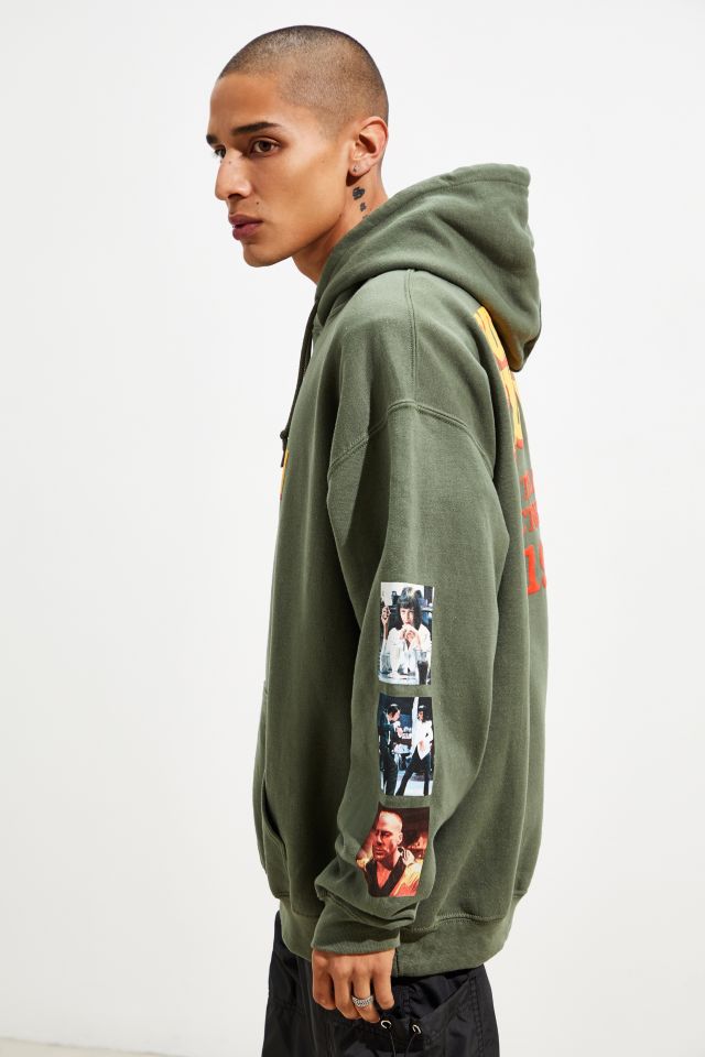 Pulp fiction green hoodie new arrivals