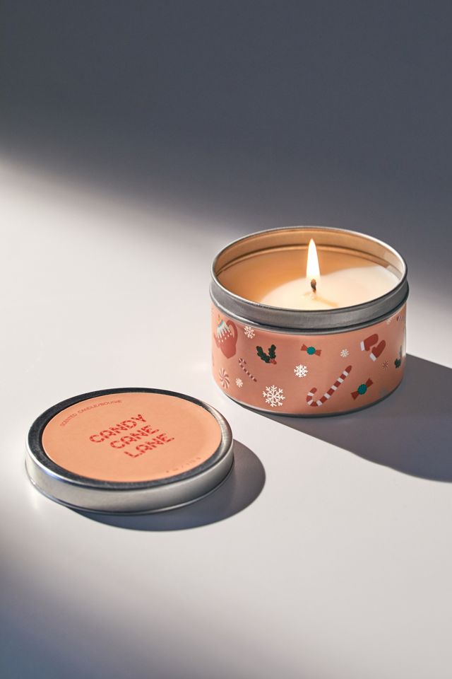Holiday Artist Print Tin Candle #1