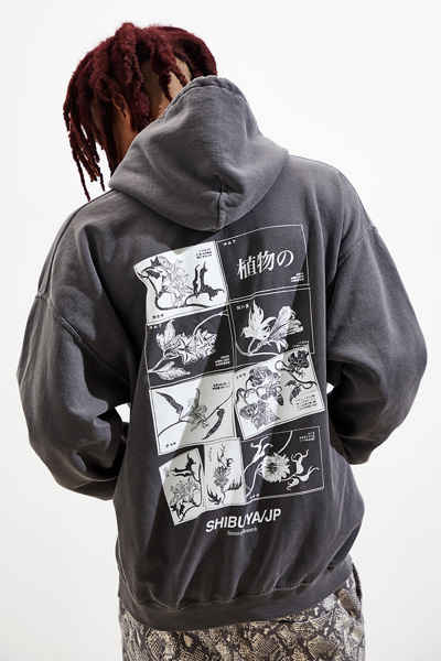 Shibuya Pigment Dye Hoodie Sweatshirt | Urban Outfitters