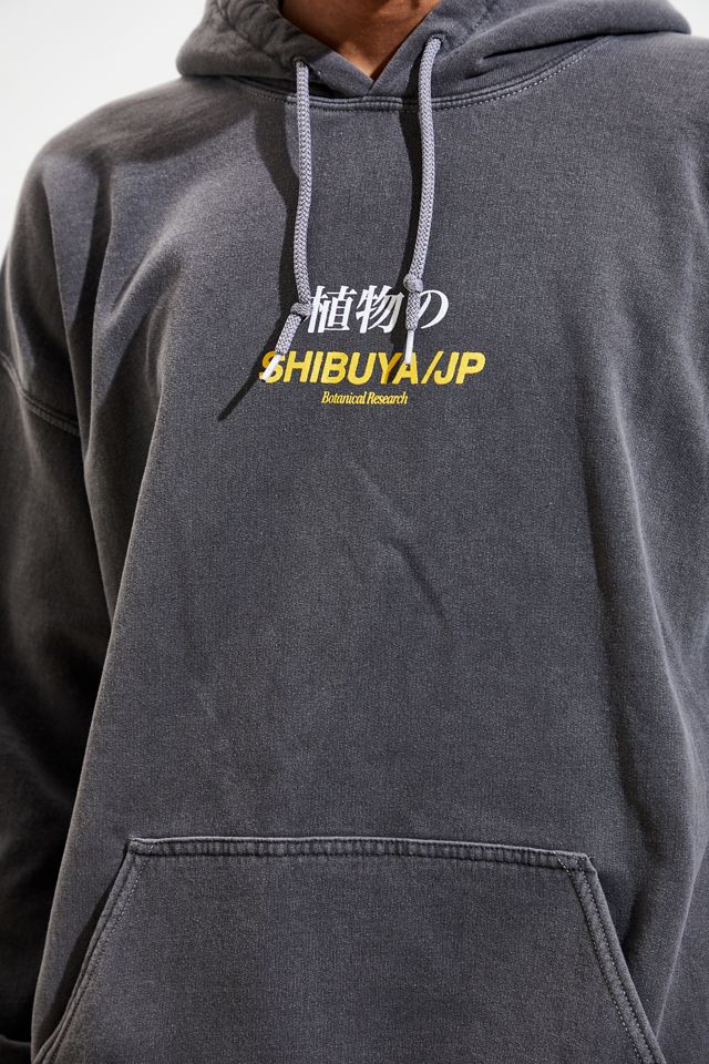 Shibuya Pigment Dye Hoodie Sweatshirt | Urban Outfitters Canada