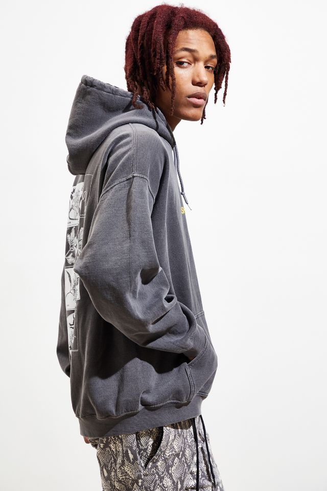 Shibuya Pigment Dye Hoodie Sweatshirt | Urban Outfitters