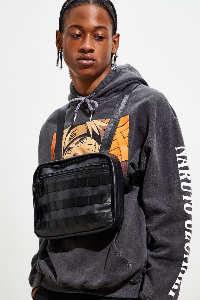 UO Faux Leather Chest Rig Utility Bag