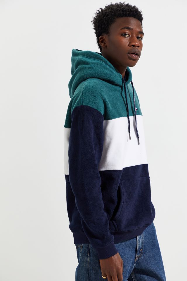 Tommy Hilfiger Bold Colorblock Stripe Polar Fleece Hoodie  #2