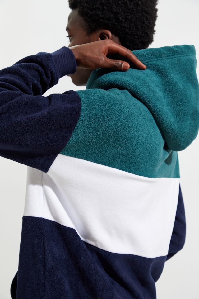 Tommy Hilfiger Bold Colorblock Stripe Polar Fleece Hoodie  #3