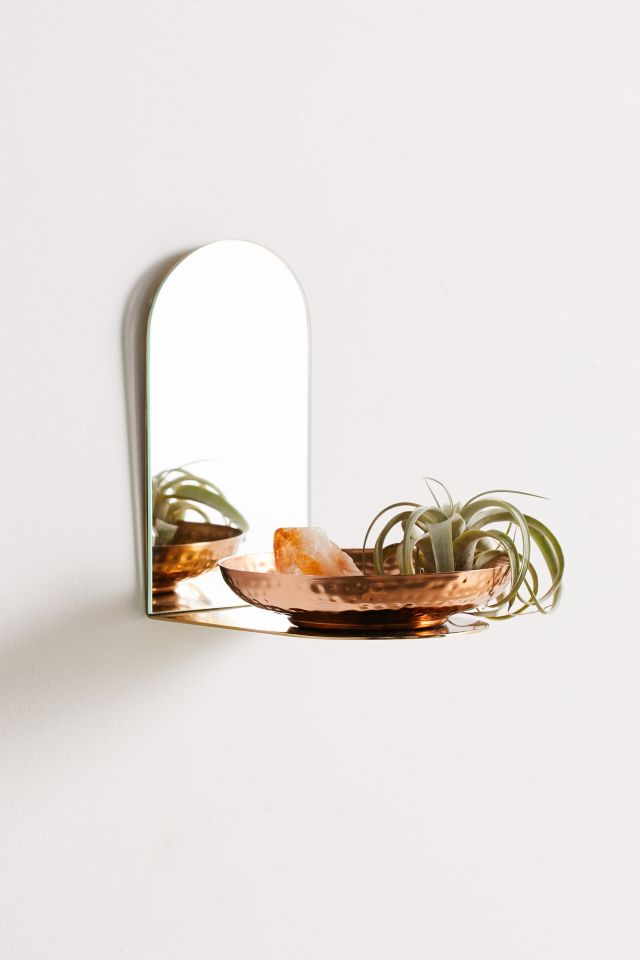 Vanessa Mirror Wall Shelf #1