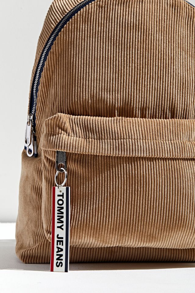 Tommy Hilfiger Logo Tape Corduroy Backpack  #2