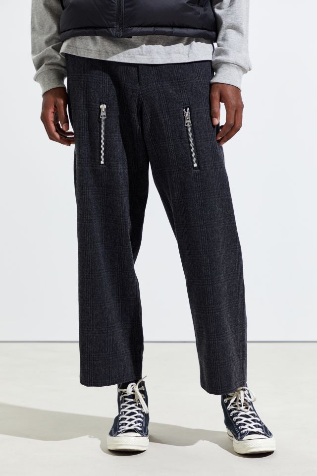 MISTERGENTLEMAN Check Zip Pant | Urban Outfitters