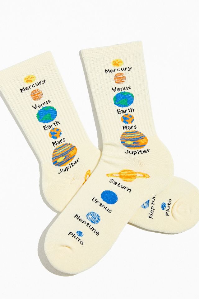 Planets Crew Sock