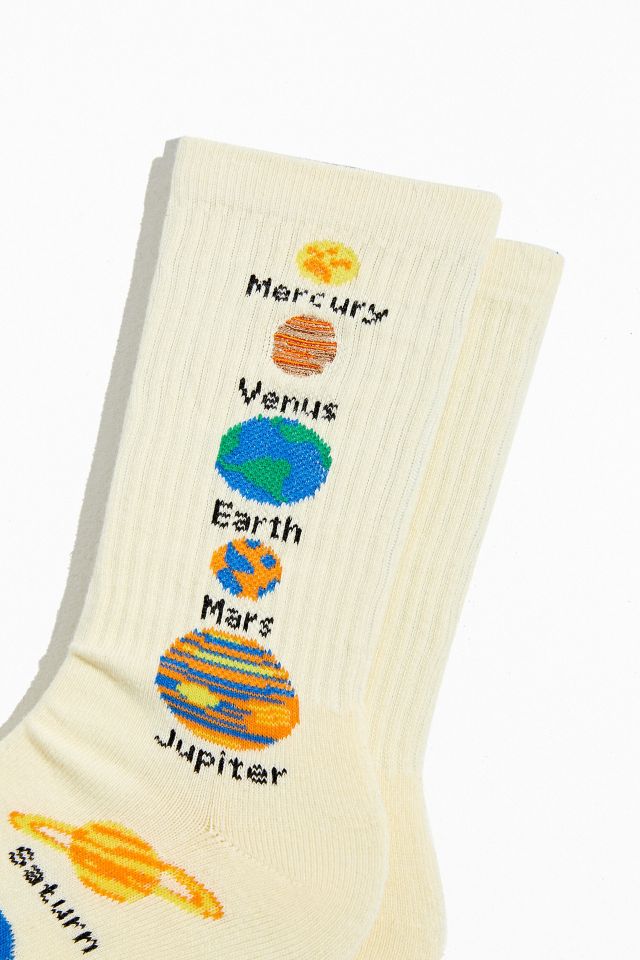 Planets Crew Sock #2
