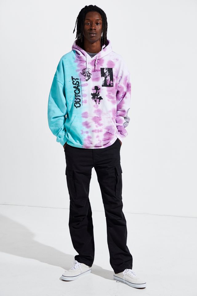 Outcast Dip Dye Hoodie Sweatshirt    #5