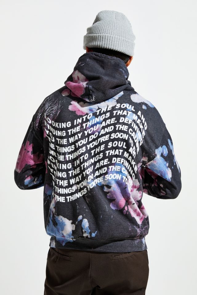 Look Into The Soul Bleach Dyed Hoodie Sweatshirt   #3