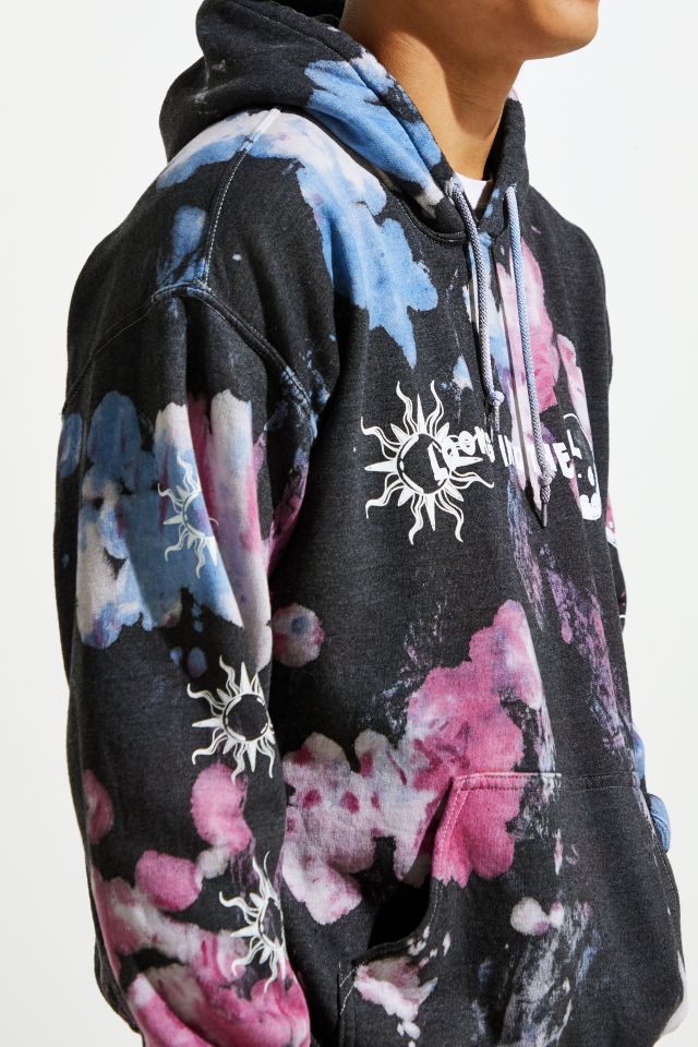 Look Into The Soul Bleach Dyed Hoodie Sweatshirt   #4