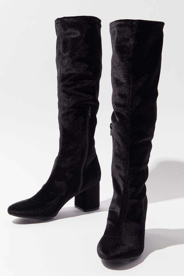 UO Alana Velvet Knee-High Boot #1