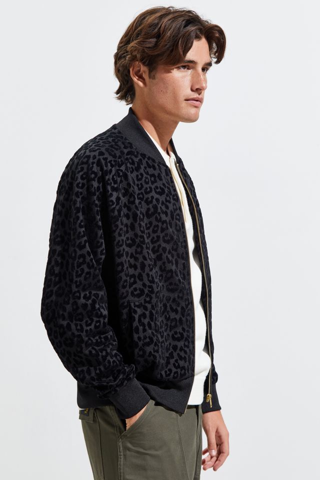 Fred Perry Leopard Track Jacket | Urban Outfitters