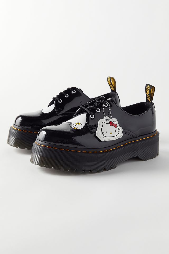 Dr. Martens X Hello Kitty 1461 Quad Platform Oxford | Urban Outfitters