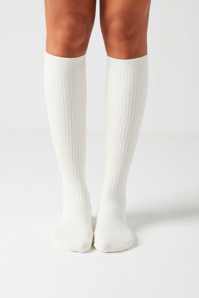 Thin Ribbed Knee-High sock #1