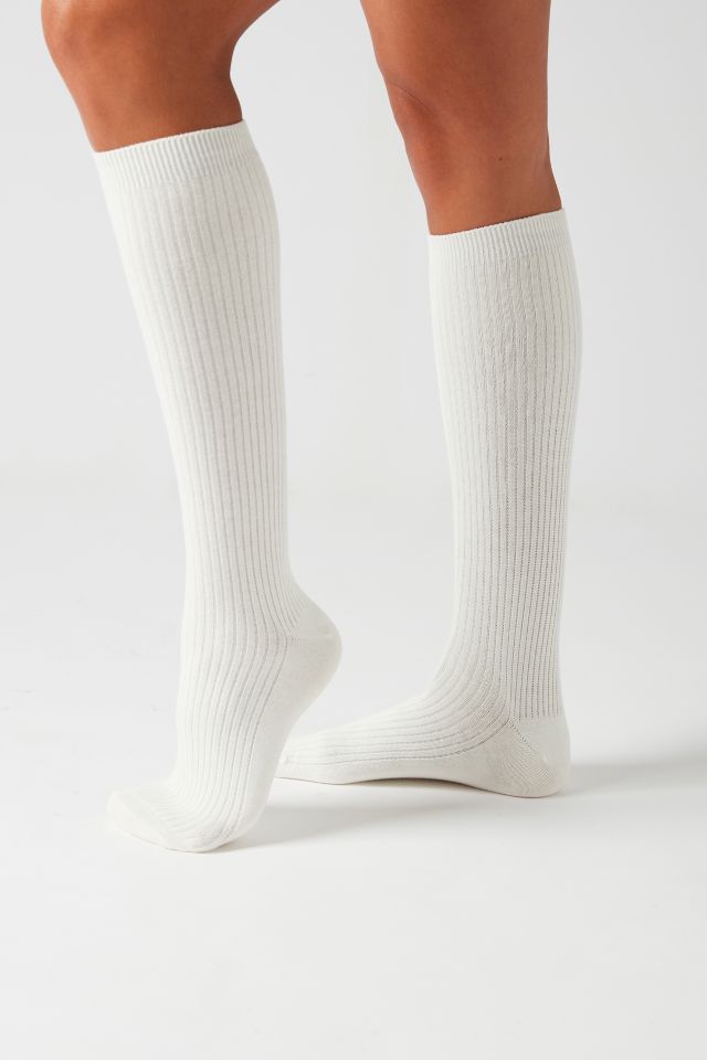 Thin Ribbed Knee-High sock #2