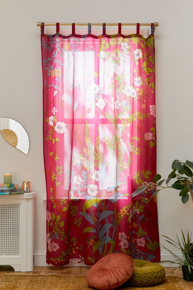 Freya Floral Window Panel #1