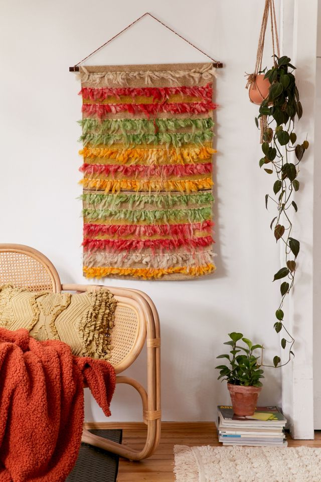 Tufted Shag Wall Hanging Urban Outfitters
