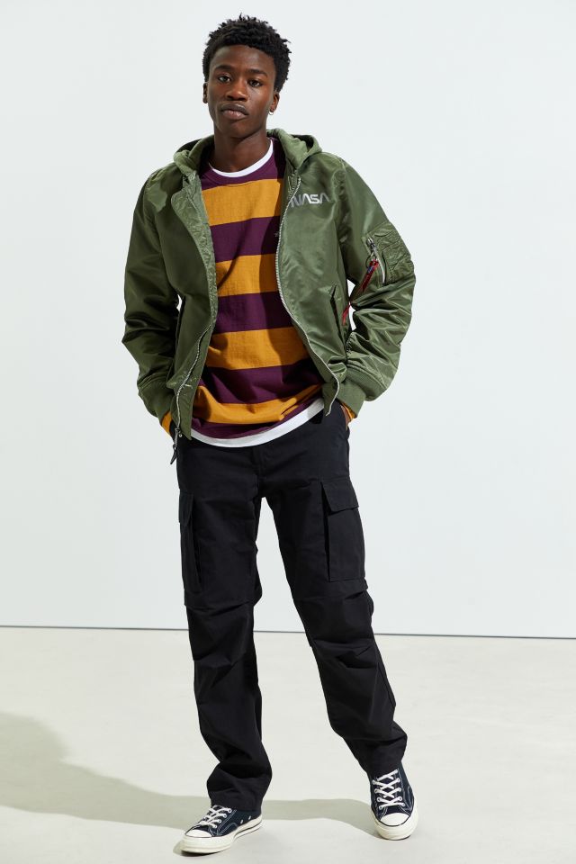 Alpha Industries L-2B NASA II Hooded Bomber Jacket #2