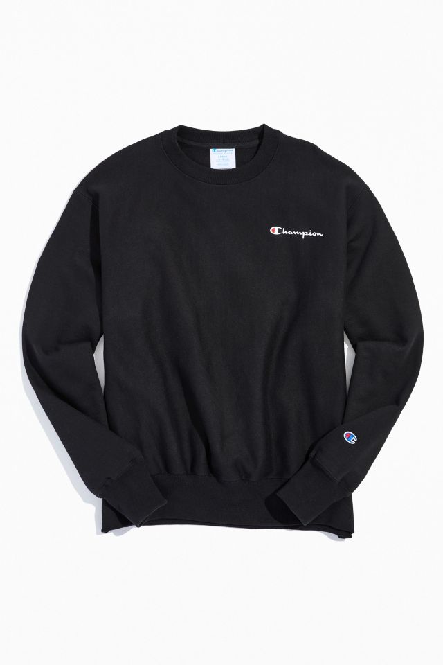 Champion small script discount crewneck