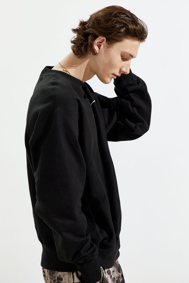 Asos Design Champion Sweater Asos Black Athletic Wear Mens Black