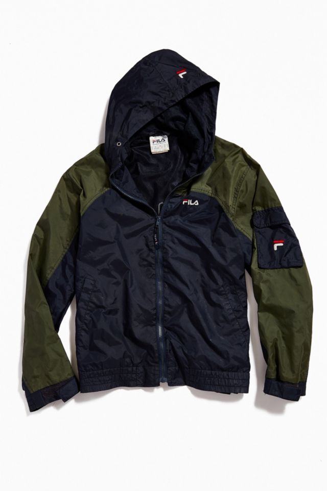 Vintage FILA ‘90s Nylon Windbreaker Jacket #1
