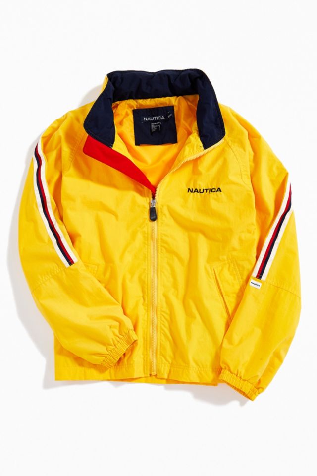 Nautica yellow clearance windbreaker