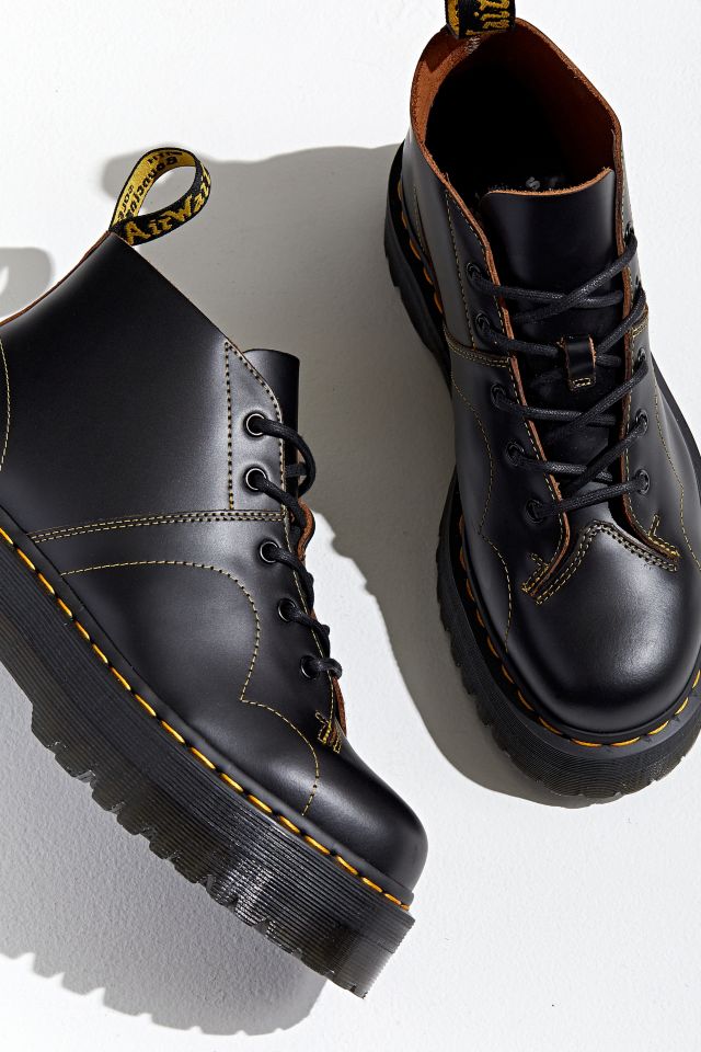 Dr. Martens Church Quad Platform Monkey 5 Eye Boot