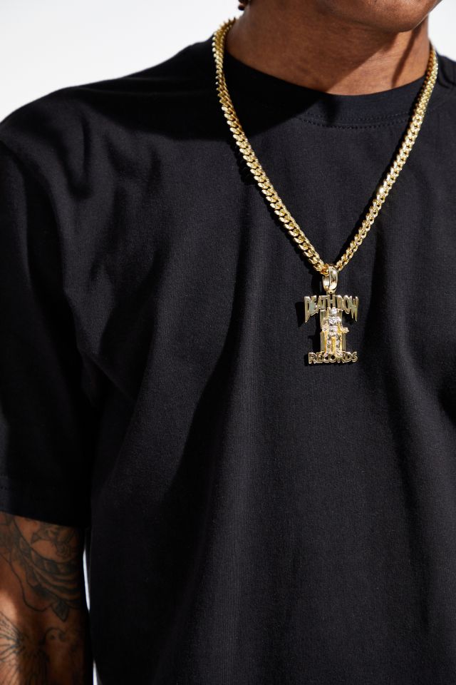 King Ice X Death Row Records Necklace | Urban Outfitters