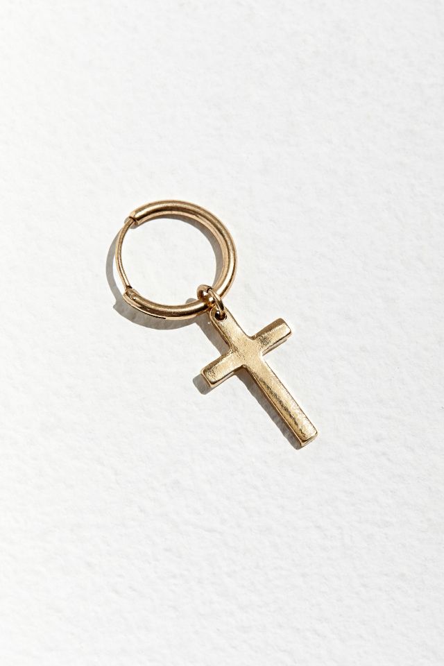 Pendants d'oreilles en croix #1