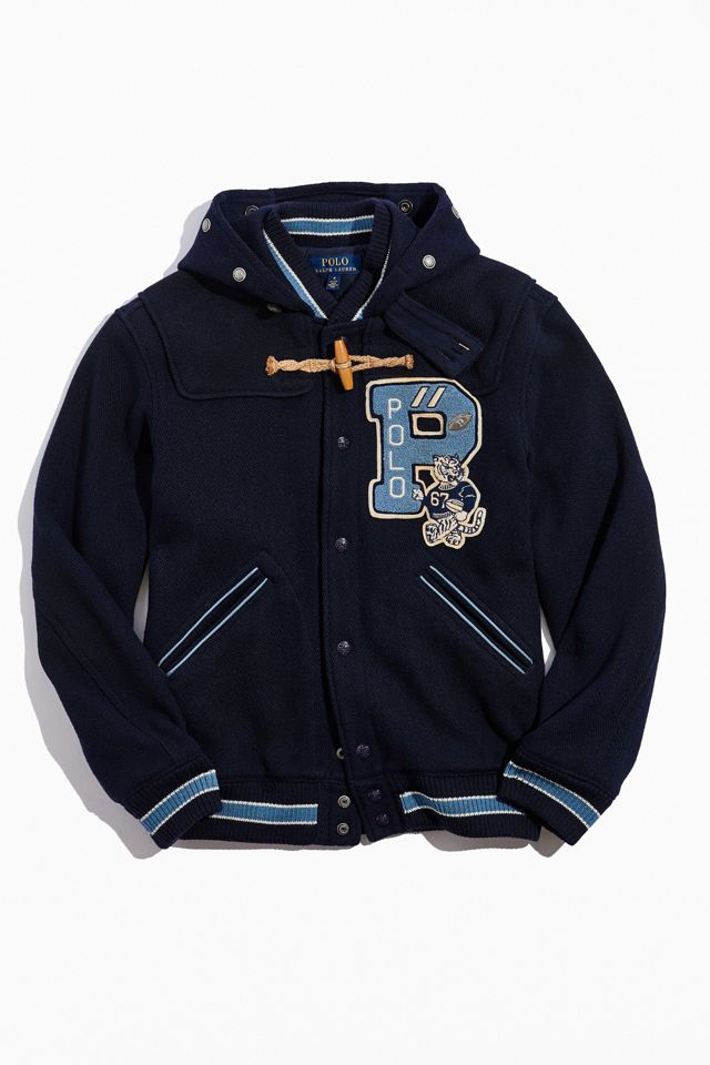 Polo Ralph Lauren Hybrid Varsity Jacket | Urban Outfitters