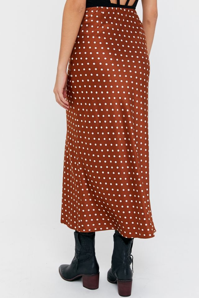 Joa polka dot skirt hotsell