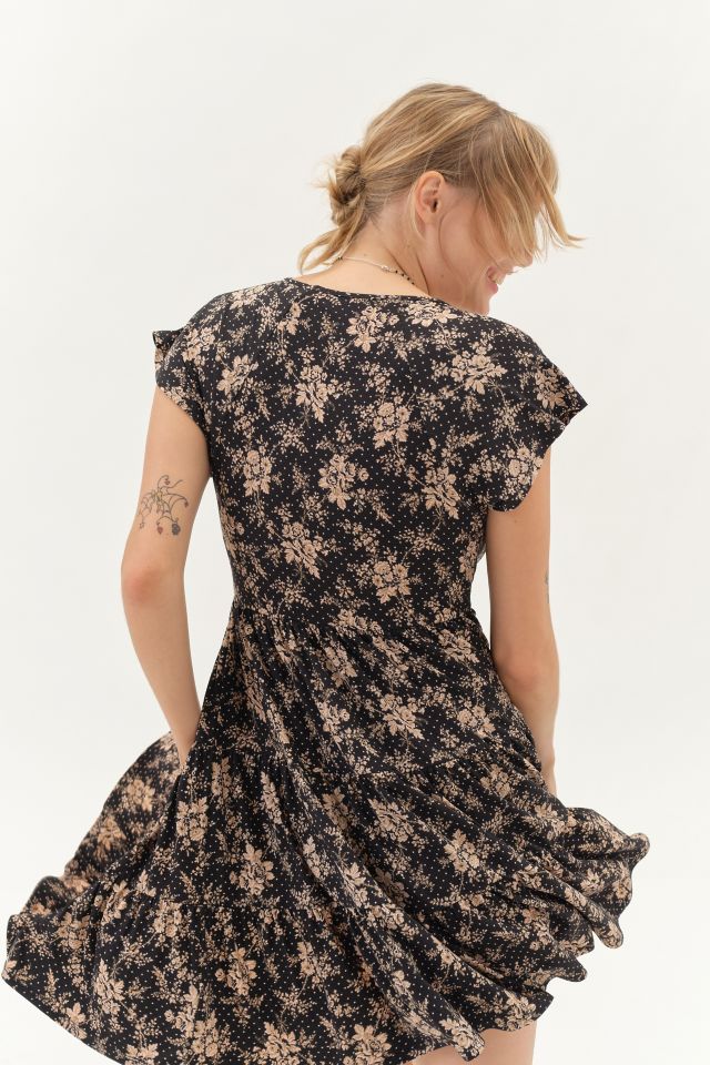 UO Julia Tiered Frock Mini Dress #1