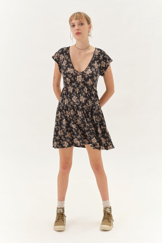 UO Julia Tiered Frock Mini Dress #2
