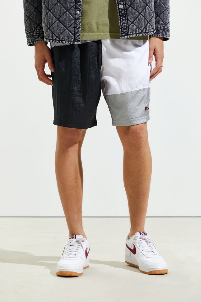 Mens Shorts Champion Crinkle Shorts Champion Colorblock Crinkle