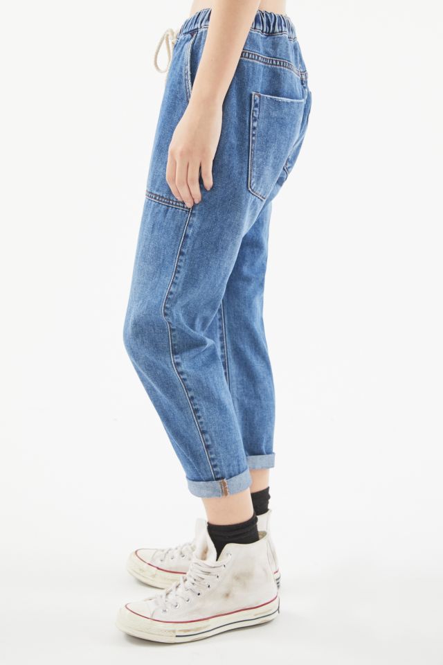 One Teaspoon Shabbies Drawstring Boyfriend Jean – Indiana Blue #3