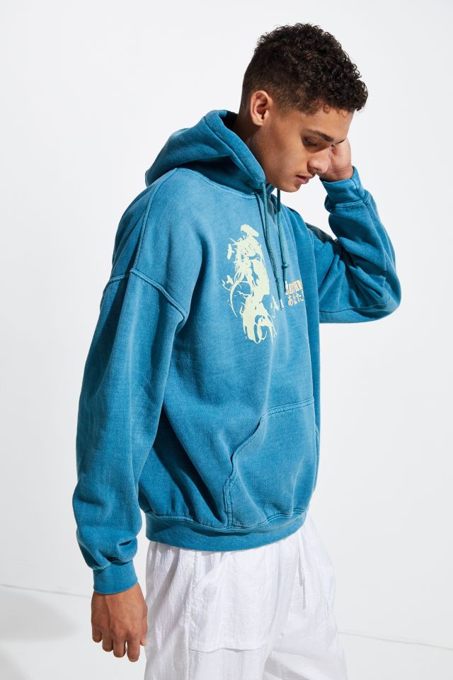 See Through You Pigment Dye Hoodie Sweatshirt   #3