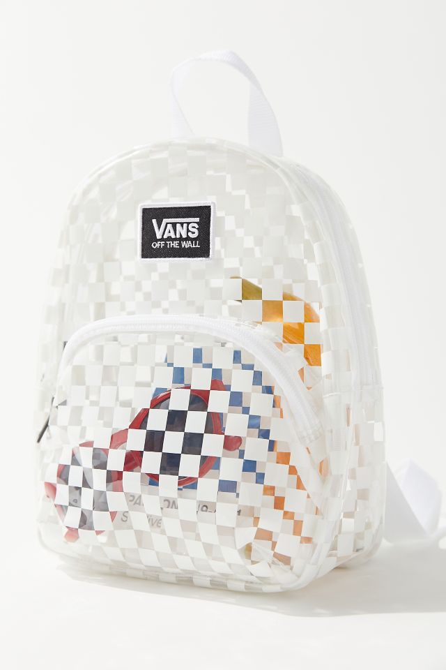 Vans Checkerboard Clear Mini Backpack