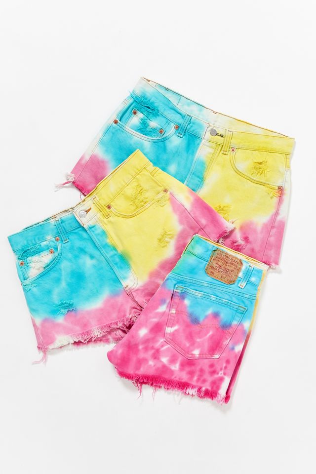 Vintage Levi’s Tie-Dye Denim Short #1