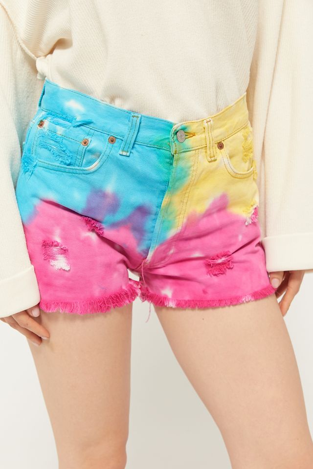 Vintage Levi’s Tie-Dye Denim Short #4