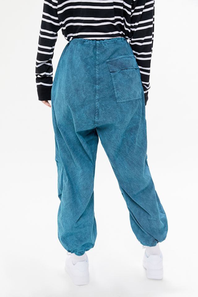 Vintage Two-Tone Acid Wash Wind Pant  #4